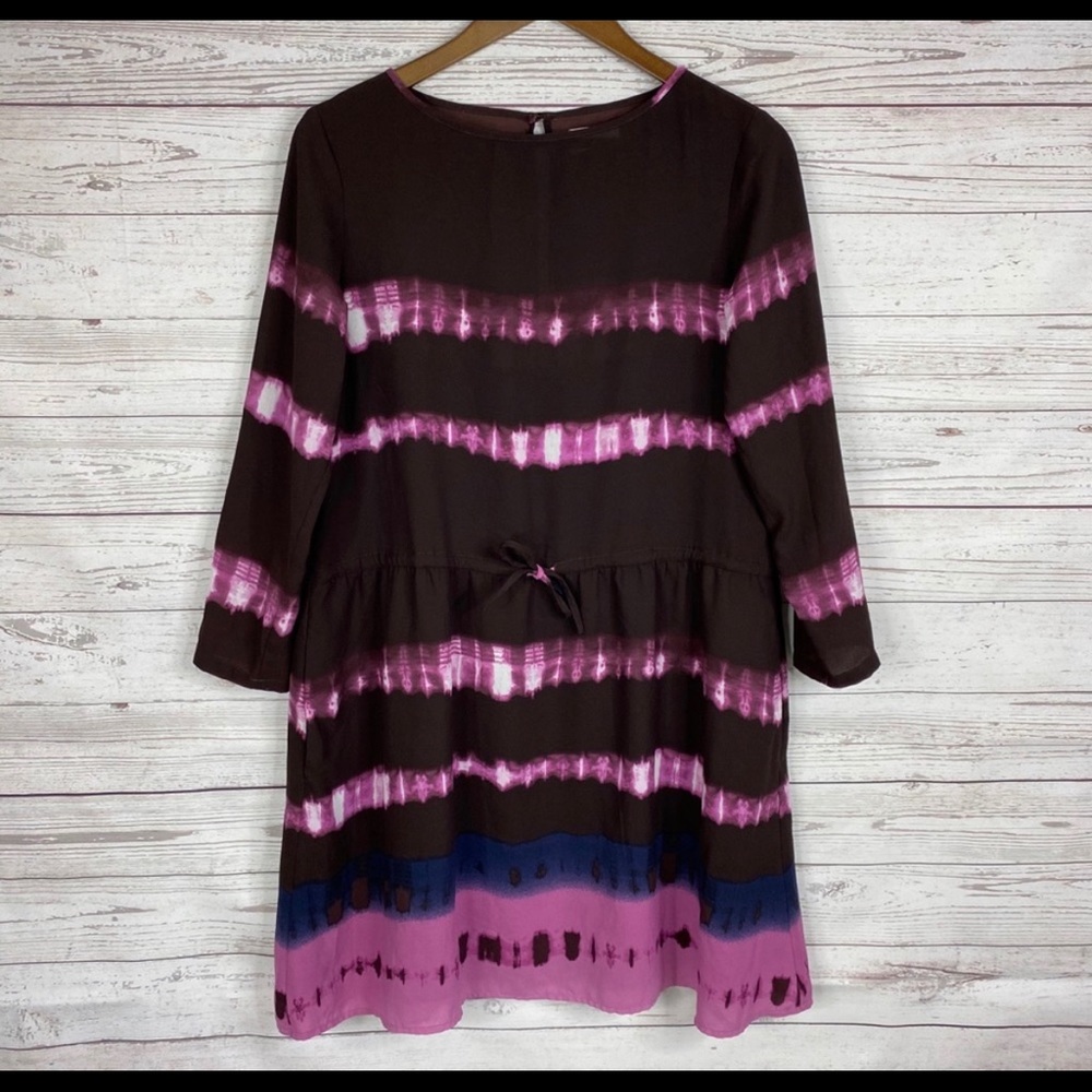 lou and grey ombre dress pink purple size S